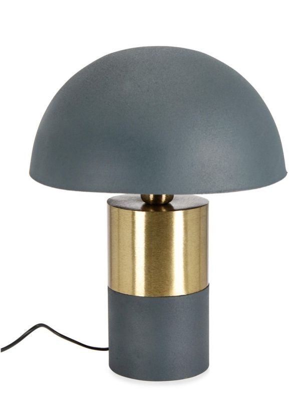 LÁMPARA DE SOBREMESA ISHAM AZUL H40