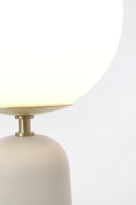 LÁMPARA SOBREMESA DELPHINE RED BLANC H51